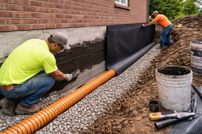 Basement Walls Waterproofing in Columbus, OH