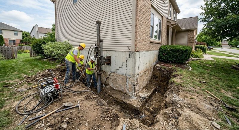 Building Foundation Repair in Columbus, OH