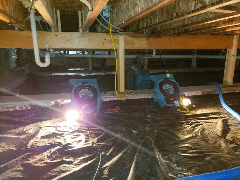 Crawl Space Water Elimination