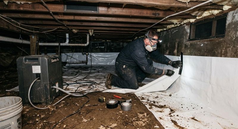 Crawlspace Waterproofing in Greenville, SC