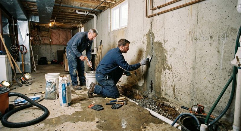 Foundation Leak Repair in Greenville, SC