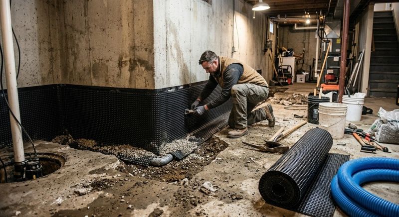 Foundation Leak Repair in Greenville, SC