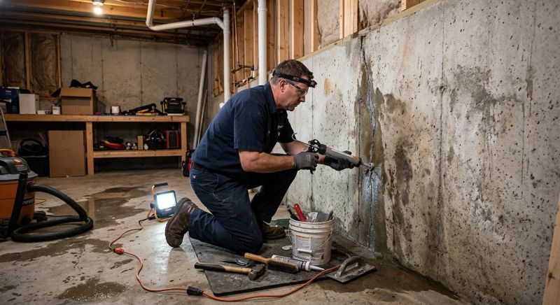 Foundation Leak Repair in Greenville, SC