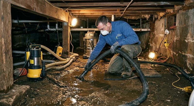 Crawl Space Water Elimination Service